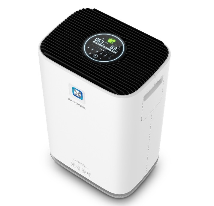 Déshumidificateur intelligent Bluetooth TFT LCD PM2.5 Indicateur de qualité de l'air HEPA H11