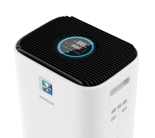 Déshumidificateur intelligent Bluetooth TFT LCD PM2.5 Indicateur de qualité de l'air HEPA H11