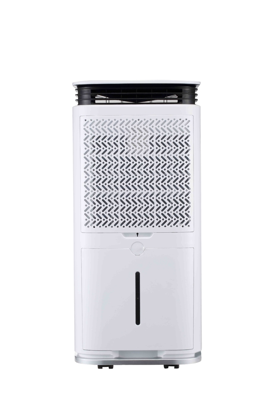 Écran caché LED 16L Déshumidificateur pour la maison 2.2L Réservoir Tour 360° Sorties de vent Smart Humidity Touch Control