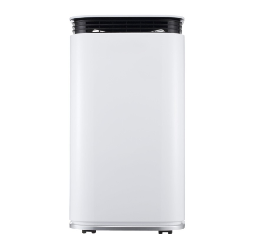 Écran caché LED 16L Déshumidificateur pour la maison 2.2L Réservoir Tour 360° Sorties de vent Smart Humidity Touch Control