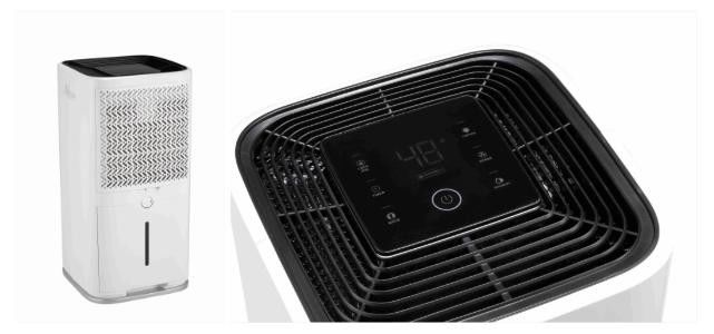 Déshumidificateur à la maison lavable du ² 24L/D du filtre à air 20M petit